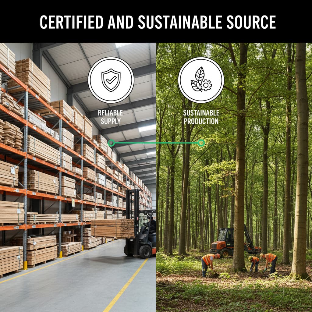 Certified Sustainable Source